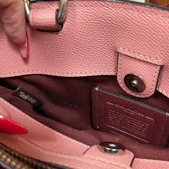 Coach Pink Lillie Triple Compartment Crossbody - Picture 10 of 10